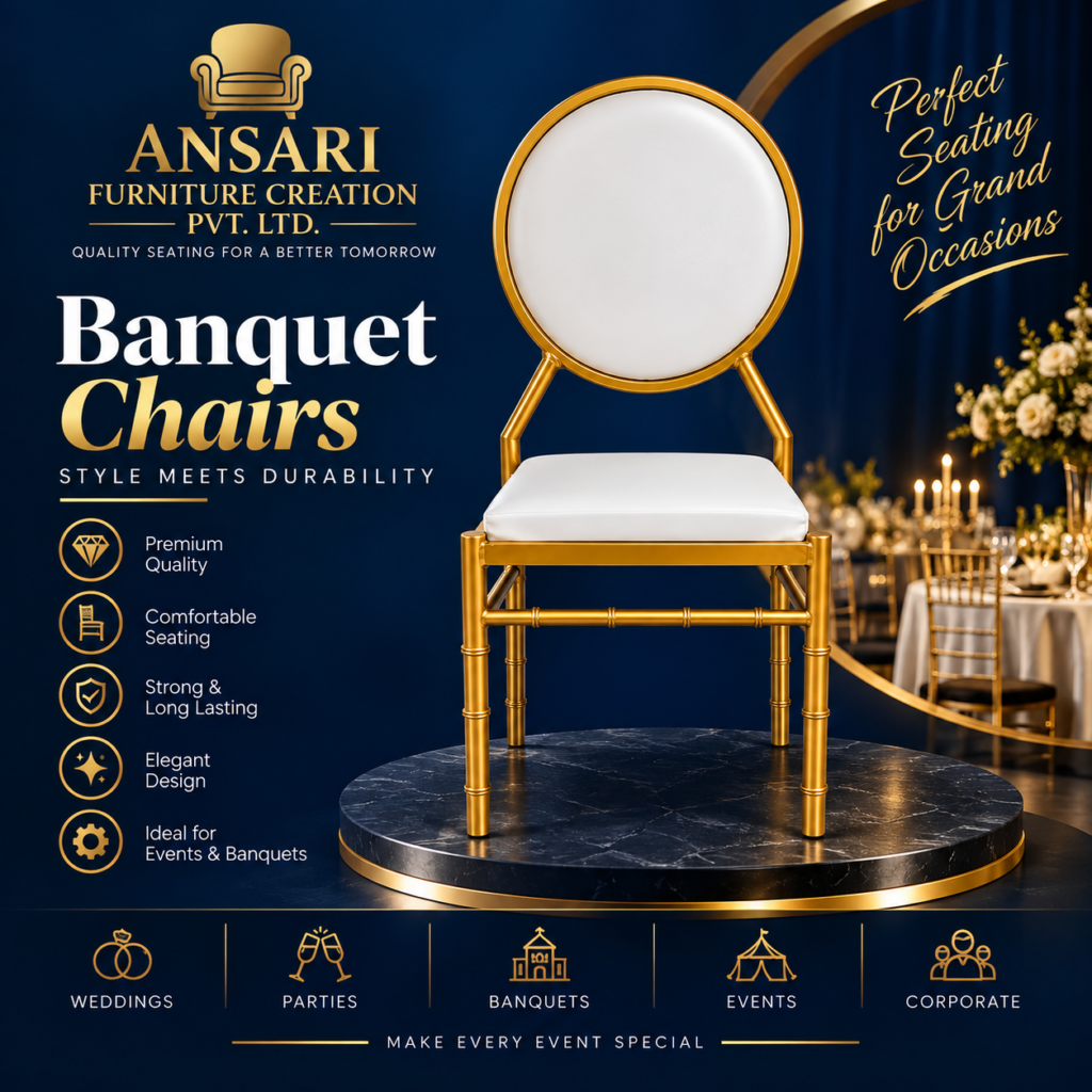 Banquet Chairs Manufacturers in Delhi, India